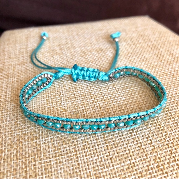 ⚡️2 for $15 Bohemian Weave Rope Crystal Bracelet - Picture 2 of 4